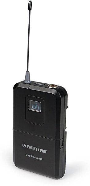 open zoom image for Phenyx Pro PTU-7000-2H2B 4-Channel UHF Wireless Handheld/Headset/Lavalier Combo Microphone System, New, Action Position Back