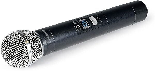 open zoom image for Phenyx Pro PTU-7000-4H 4-Channel UHF Handheld Wireless Microphone System, New, Action Position Back