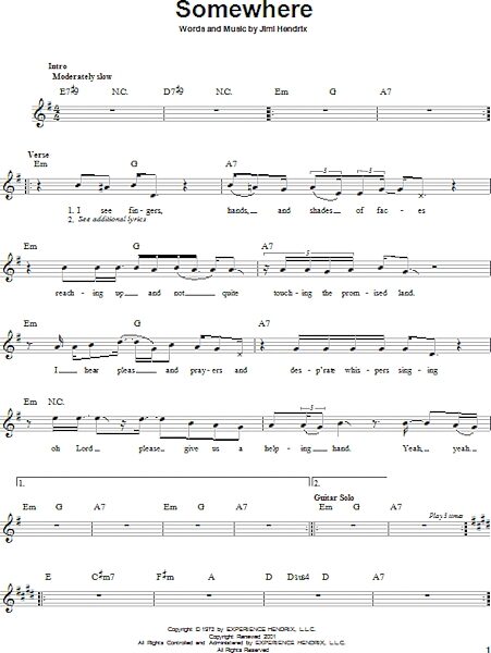 open zoom image for Somewhere - Easy Guitar, New, Main