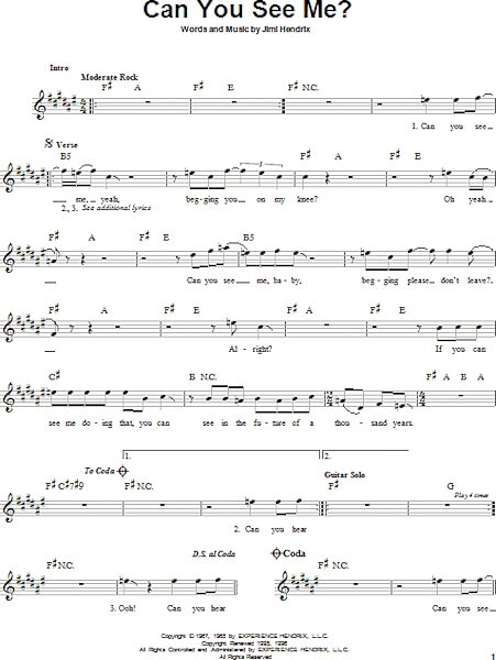 open zoom image for Can You See Me? - Easy Guitar, New, Main