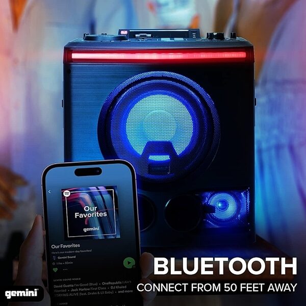 open zoom image for Gemini GPK-800 Home Karaoke Party PA Speaker, New, Detail