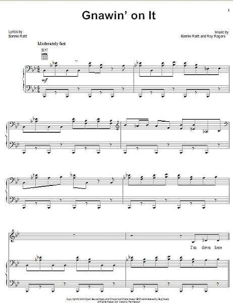 open zoom image for Gnawin' On It - Piano/Vocal/Guitar, New, Main