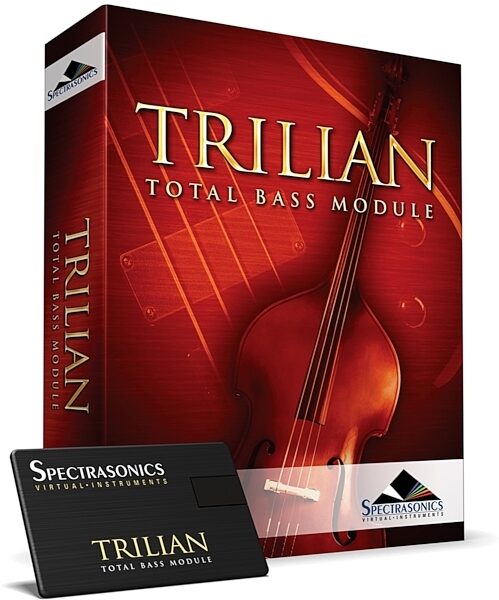 open zoom image for Spectrasonics Trilian Bass Module Software (Mac and Windows), Boxed, Main