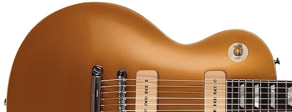 open zoom image for Gibson Custom Shop Historic 1956 Les Paul Goldtop Vintage Original Spec Electric Guitar (with Case), Toggle Switch Closeup