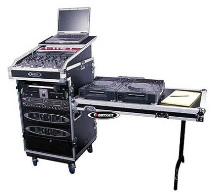 open zoom image for Odyssey FZGS1316WDLX Flight Zone Glide Style Rack and Workstation Case, New, Main