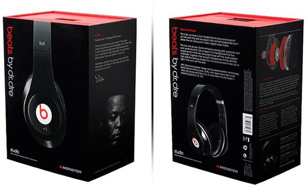 open zoom image for Monster Cable Beats by Dr. Dre Studio Headphones, Package