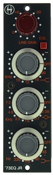 open zoom image for Heritage Audio 73EQ Junior 500 Series EQ Module, New, Front