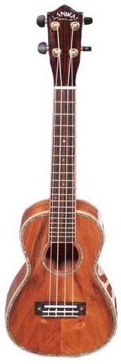 open zoom image for Lanikai NKC Natural Koa Concert Ukulele, Main