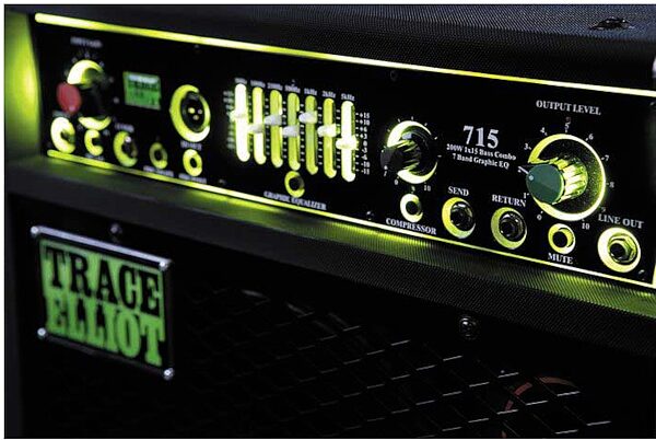 open zoom image for Trace Elliot 715 Bass Combo Amplifier (200 Watts, 1x15 in.), Closeup 3