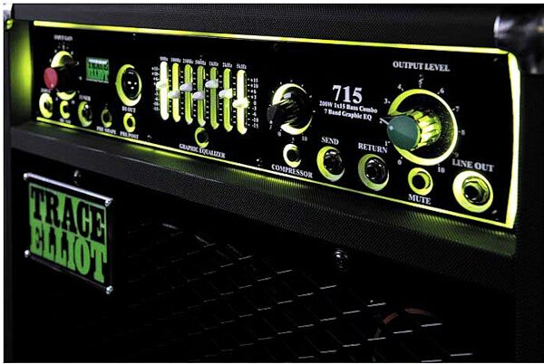 open zoom image for Trace Elliot 715 Bass Combo Amplifier (200 Watts, 1x15 in.), Closeup 5