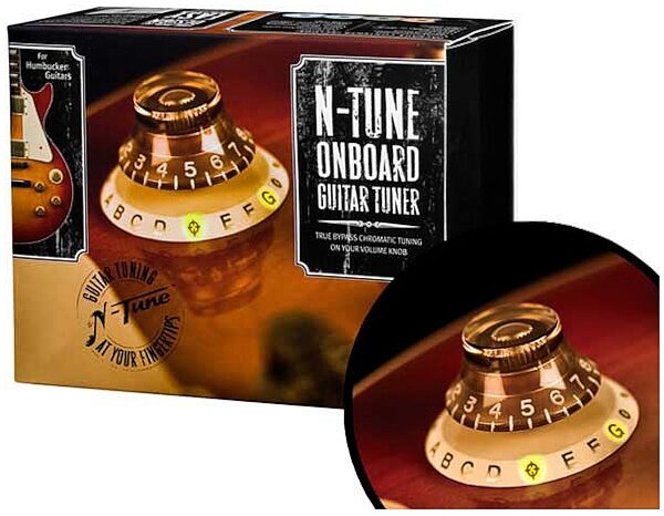 open zoom image for N-Tune Artist Series On-board Chromatic Electric Guitar Tuner, Main