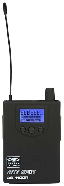 open zoom image for Galaxy Audio AS1100R Wireless In-Ear Monitor Receiver, Main