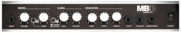 open zoom image for Marshall MB15 Bass Combo Amplifier (15 Watts, 1x8"), Controls