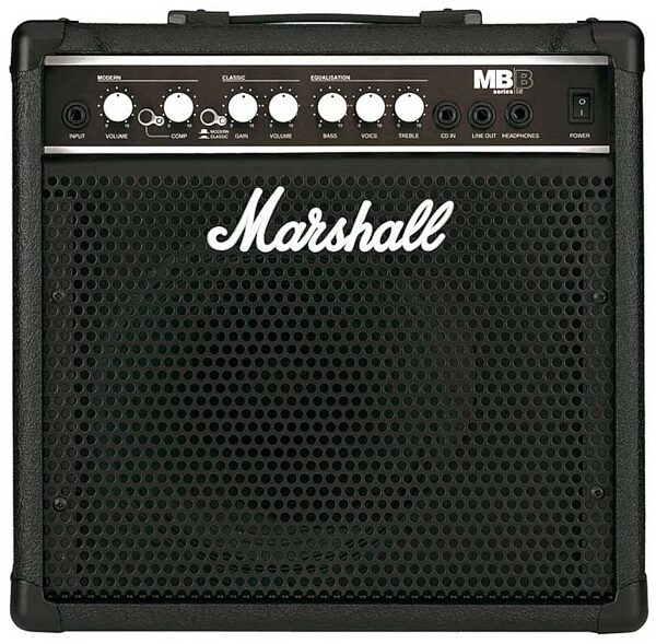 open zoom image for Marshall MB15 Bass Combo Amplifier (15 Watts, 1x8"), Main