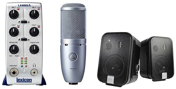 open zoom image for Lexicon Lambda with JBL Monitors and AKG Mic Studio Package, Main
