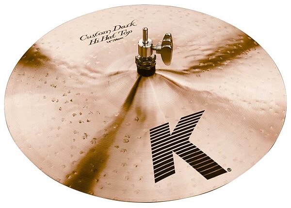 open zoom image for Zildjian K Custom Dark Hi-Hat Top Cymbal, 14 Inch