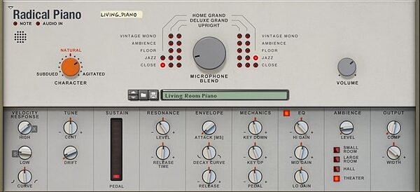 open zoom image for Propellerhead Reason 10 Music Production Software, Screenshot - Radical Piano