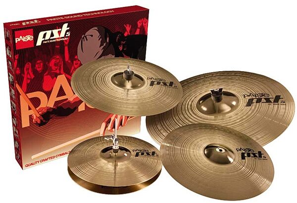 open zoom image for Paiste PST5 Rock Cymbal Package 2, Main