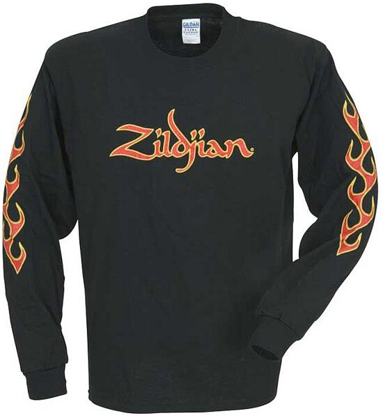 open zoom image for Zildjian Play with Fire Long Sleeve T-Shirt, Main