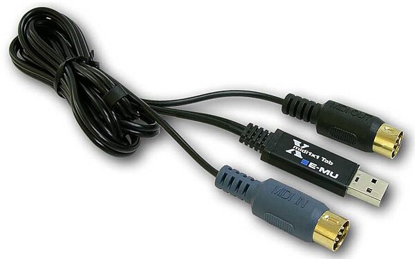 open zoom image for E-MU XMIDI 1x1 TAB USB MIDI Interface, Main