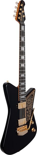 open zoom image for Ernie Ball Music Man Mariposa Electric Guitar (with Case), Action Position Back