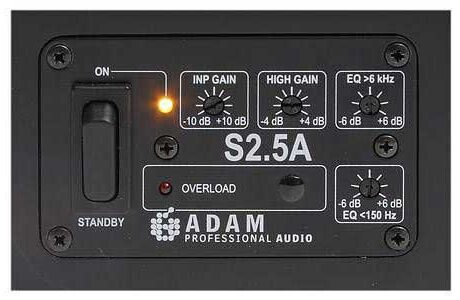 open zoom image for Adam S2.5A Powered Studio Monitor, Controls