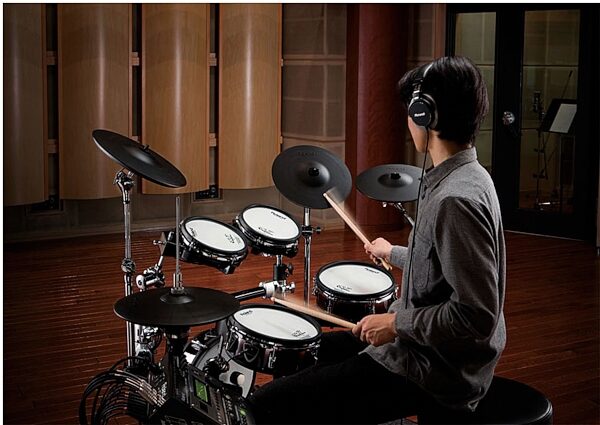 open zoom image for Roland TD-12KXS V-Stage Electronic Drum Kit, Glamour View 2