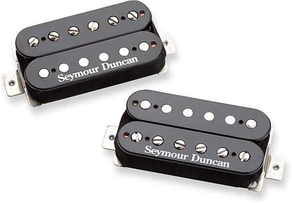 open zoom image for Seymour Duncan High Voltage Humbucker Pickup Set, Black, Main