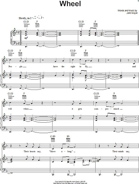 open zoom image for Wheel - Piano/Vocal/Guitar, New, Main