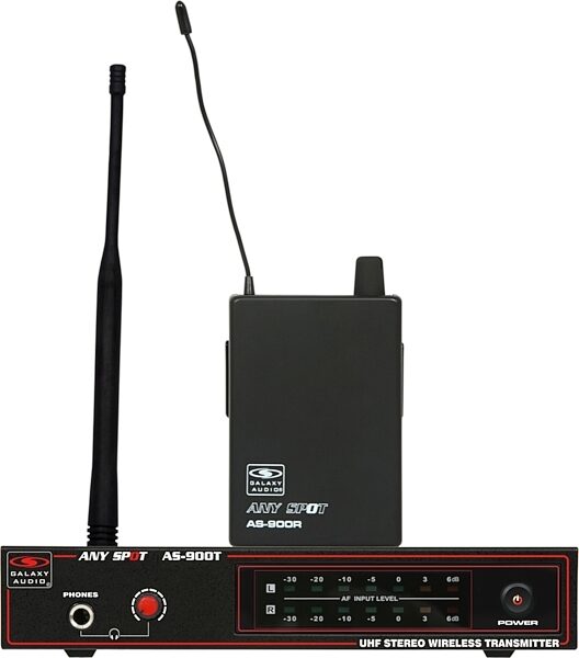 open zoom image for Galaxy Audio AS-900 Fixed-Frequency Wireless Personal In-Ear Monitor System, Main