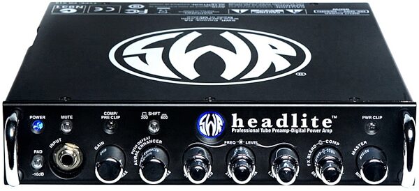 open zoom image for SWR Headlite Bass Amplifier Head (400 Watts), Main