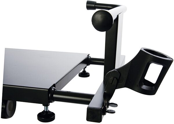 open zoom image for On-Stage KMS7927B Adjustable Karaoke and TV Monitor Stand, Cupholder