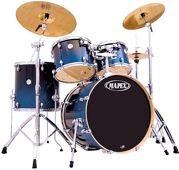 open zoom image for Mapex MR529S Meridian SRO 5-Piece Drum Shell Kit, Sapphire Fade