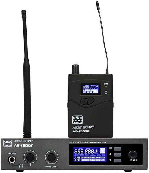 open zoom image for Galaxy Audio AS1500 Personal Wireless In-Ear Monitor System, Main