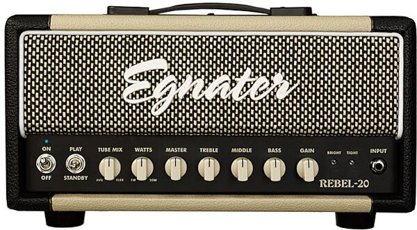 open zoom image for Egnater Rebel-20 Guitar Amplifier Head (20 Watts with Gig Bag), Main