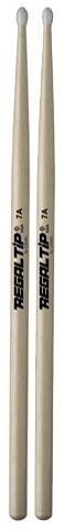 open zoom image for Regal Tip 7A Hickory Wood Drumsticks, Nylon Tip