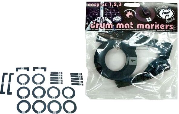 open zoom image for Protection Racket Drum Mat Marker Pack, Main