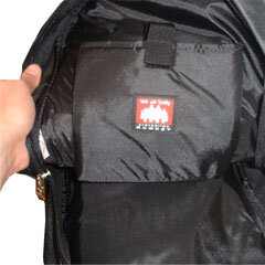 open zoom image for Protection Racket Streamline Backpack Bag, Closeup 2