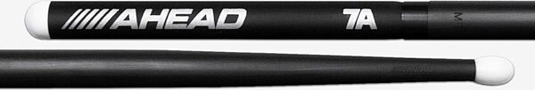 open zoom image for Ahead 7A Aluminum Drumsticks, Pair, Action Position Back