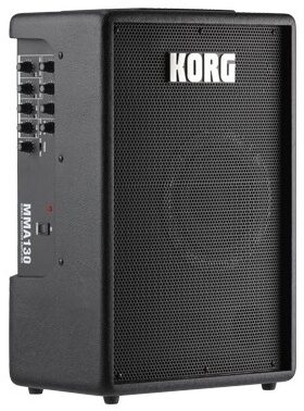 open zoom image for Korg MMA130 Mobile Monitor Amplifier, Left