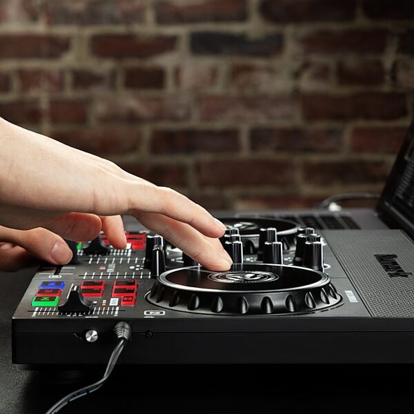 open zoom image for Numark Party Mix Live DJ Controller with Lights, New, In Use