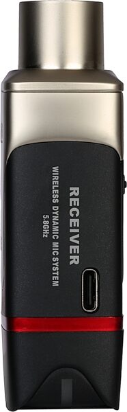 open zoom image for Xvive U35 5.8 GHz Digital Plug-On Wireless System for XLR Dynamic Microphones, New, Action Position Back