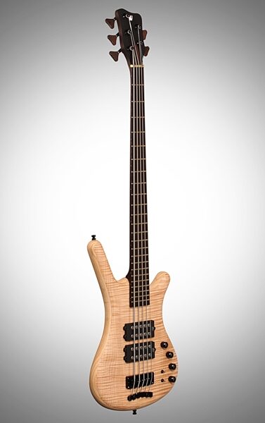 open zoom image for Warwick German Corvette DB 5 Bolt-On Electric Bass, 5-String (with Gig Bag), Body Left Front