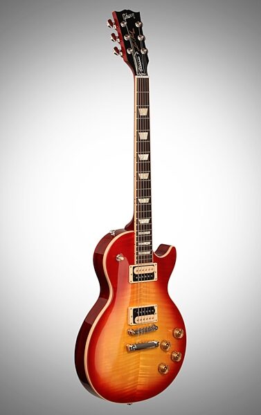 open zoom image for Gibson 2017 Exclusive Les Paul Classic Plus Electric Guitar (with Case), Body Left Front