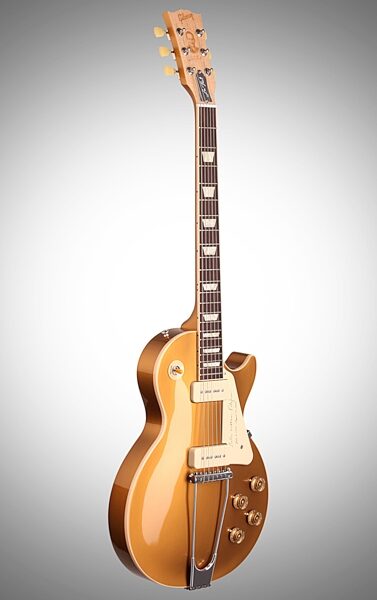 open zoom image for Gibson Les Paul Tribute to Les Electric Guitar (with Case), Body Left Front