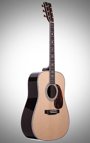 open zoom image for Martin D-41 Dreadnought Acoustic Guitar with Case, Body Left Front
