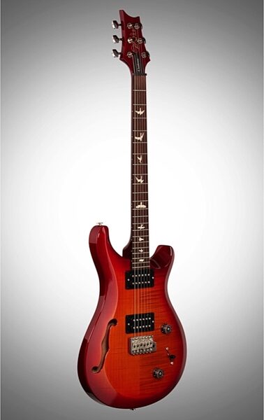 open zoom image for PRS Paul Reed Smith S2 Custom 22 Semi-Hollowbody Electric Guitar (with Gig Bag), View--Body Left Front