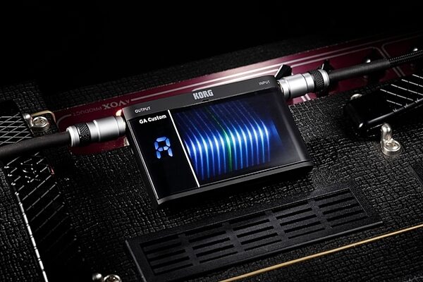 open zoom image for Korg GA Custom Guitar Tuner with 3D Visual Meter, New, In Use 2
