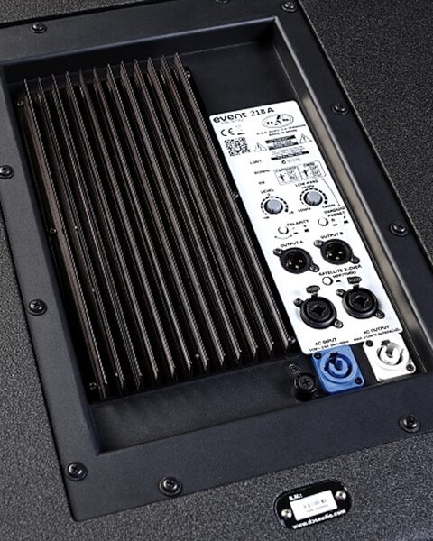 open zoom image for DAS Audio Event-218A Dual Powered Subwoofer, New, Action Position Back