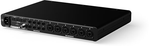 open zoom image for Audient EVO SP8 8-Channel Microphone Preamp, New, Action Position Back